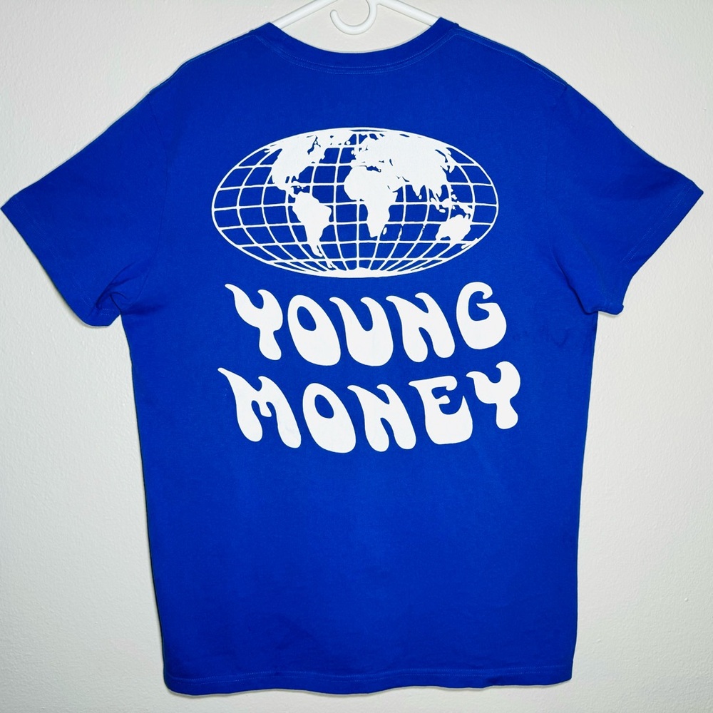 American Eagle X Young Money T-Shirt - Limited Edition XXL Blue